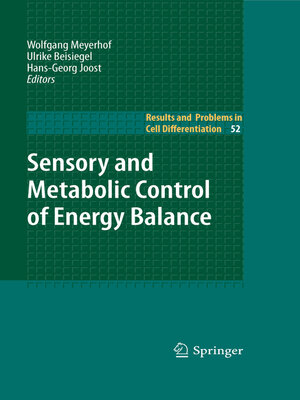 cover image of Sensory and Metabolic Control of Energy Balance
